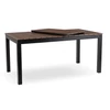 ARGOS Kerti asztal 160-210 cm Diófa/Fekete