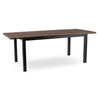 ARGOS Kerti asztal 160-210 cm Diófa/Fekete