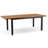 ARGOS Kerti asztal 140-180 cm Tölgyfa/Fekete