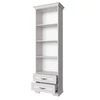 Nyitott könyvespolc 2s, DTD laminált, woodline bézs, TIFFY 05