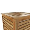 Szennyestartó kosár, festett bambusz/bézs, BASKET