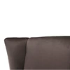 Fotel-füles, taupe-szürke-barna/bükk, RODEZA