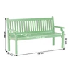 Fából készült kerti pad, neo mint, 150 cm, KOLNA