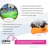 Felfújható babzsák/lazy bag, zöld, LEBAG