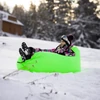 Felfújható babzsák/lazy bag, zöld, LEBAG