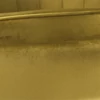 Fotel Art-deco stílusban, mustár színű Velvet anyag/gold chróm-arany, NOBLIN