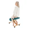 Ergonomikus térdelőszék, kerozin/bükkfa, FLONET