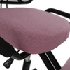 Ergonomikus zsámoly, rózsaszín/fekete, RUFUS