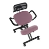 Ergonomikus zsámoly, rózsaszín/fekete, RUFUS