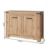 Komód 2D, wotan tölgy, MORATIZ