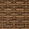 Kerti rattan szett, világosbarna/fekete, MADUL