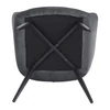 Design fotel, szürke Velvet szövet, VERIO