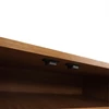 Cipősszekrény, MDF laminált, natúr, FP 01