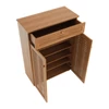 cipősszekrény, laminált MDF, natural, FP 03