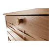 cipősszekrény, laminált MDF, natural, FP 03