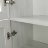 vitrines szekrény, északi sosna/vadtölgy, ROYAL W4D