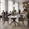 Design fotel, barna Velvet szövet, VERIO NEW