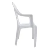 Kerti rakásolható szék, fehér, KESIA
