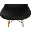 Modern szék, bükk+ fekete, PC-015, CINKLA 2 NEW