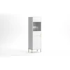 DIAMOND DI04 VITRIN 2D FEHÉR/FEHÉR + LED