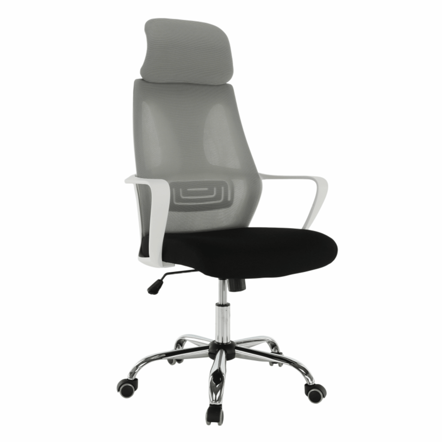 Irodai szék szürke fekete fehér anyag TAXIS