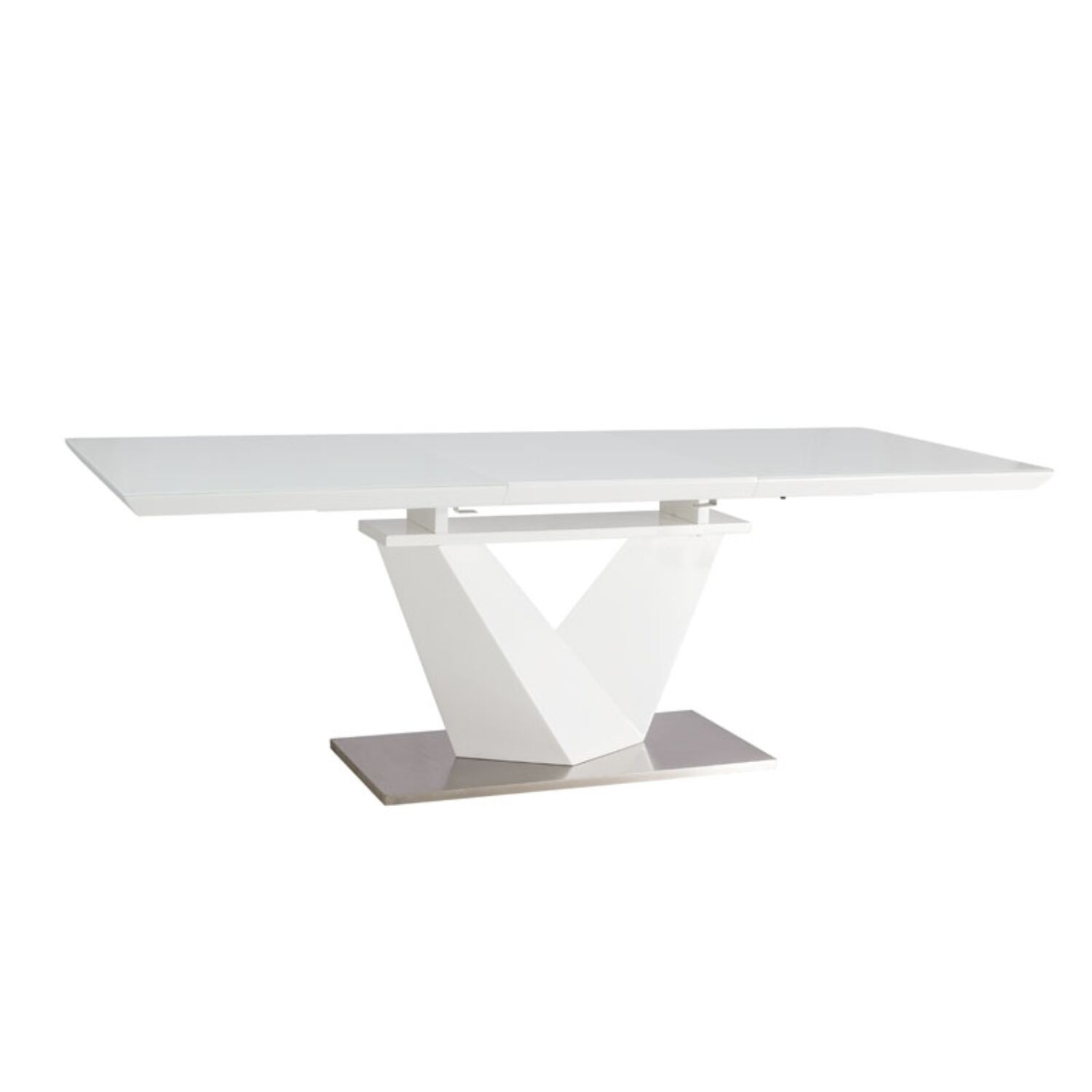 ALARAS III asztal 160-220x90 fehér