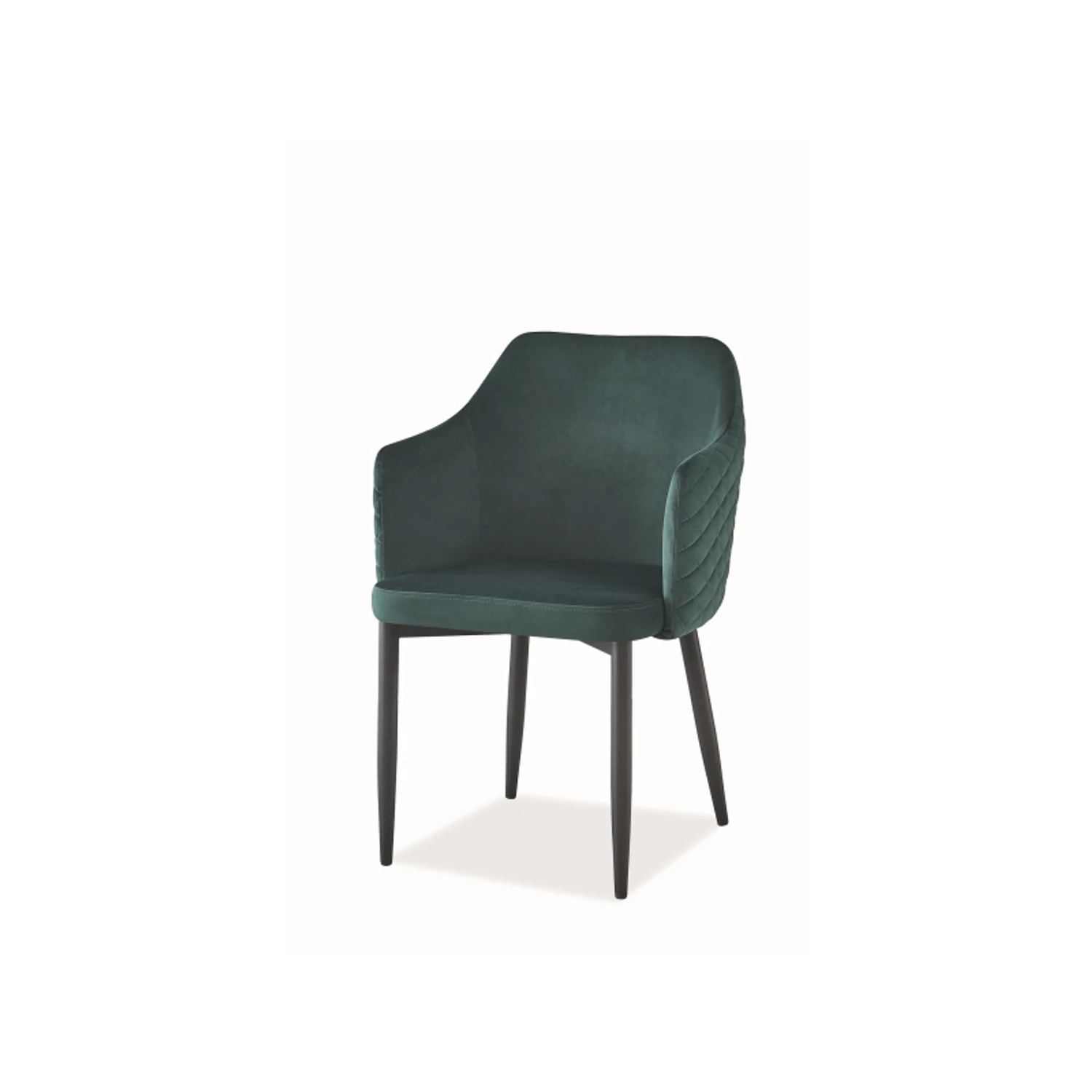 ASTOR VELVET szék zöld BLUVEL78