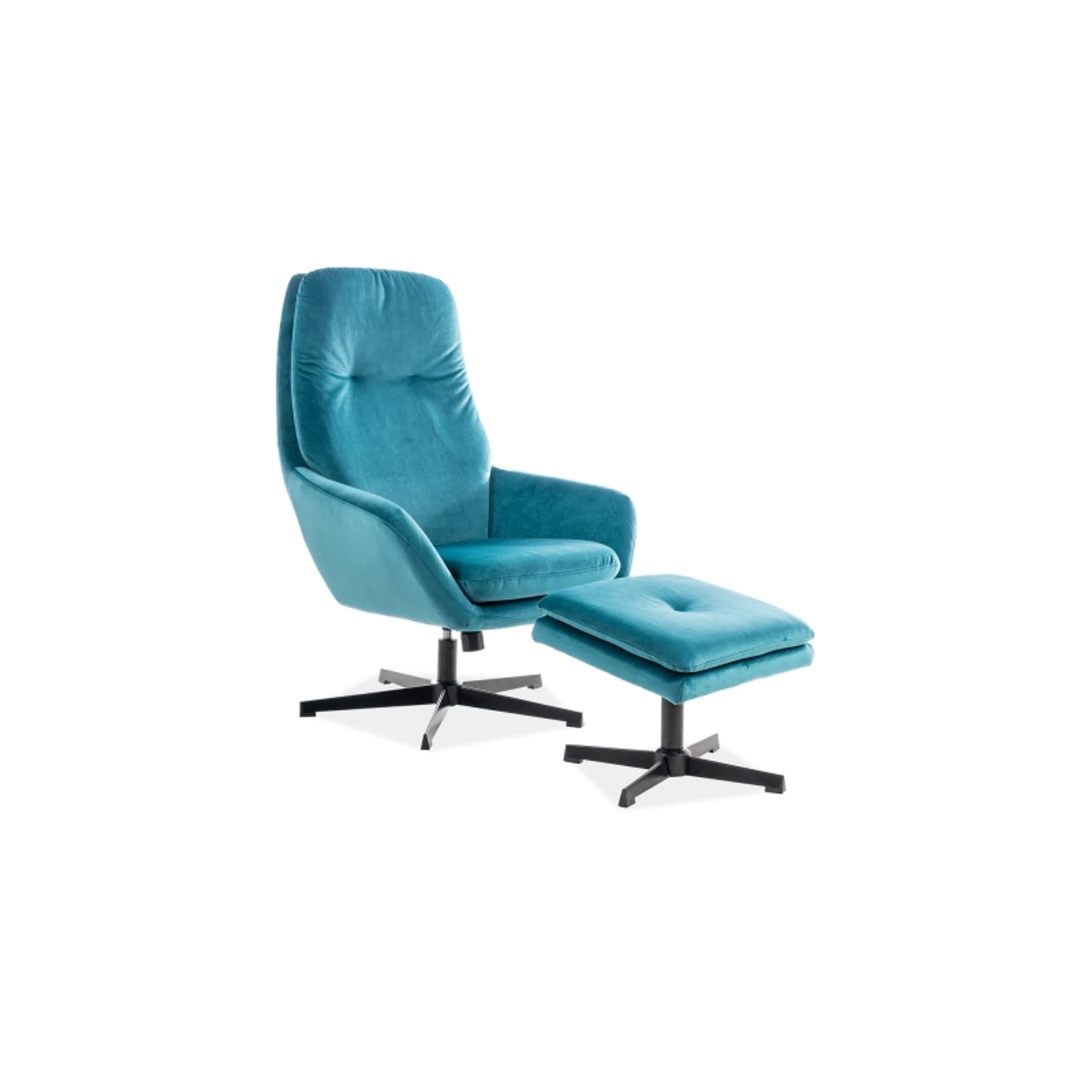 FORD VELVET FOTEL türkiz  BLUVEL 85
