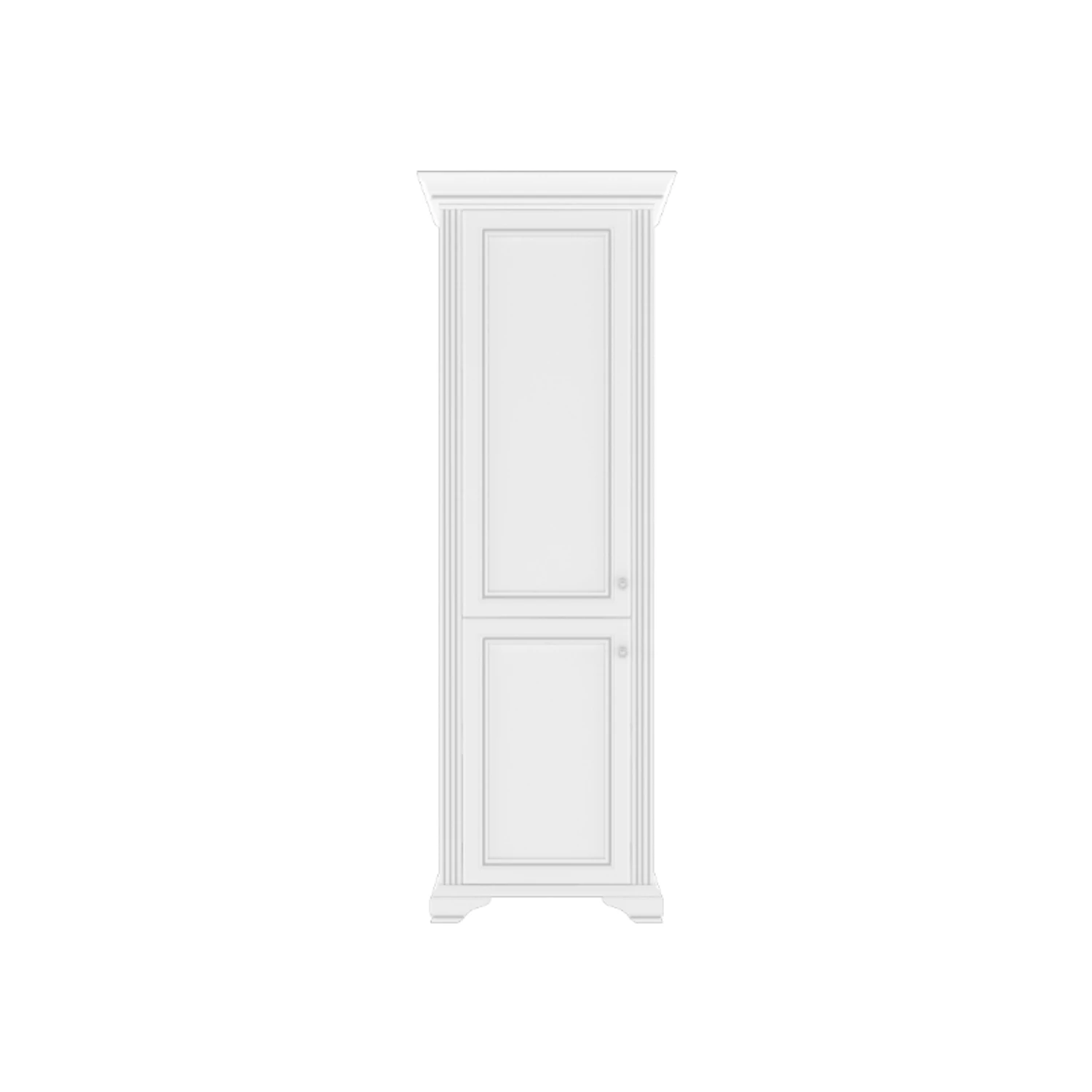 WHITE 011 könyvespolc 2D havas kőris/ezüst fenyő