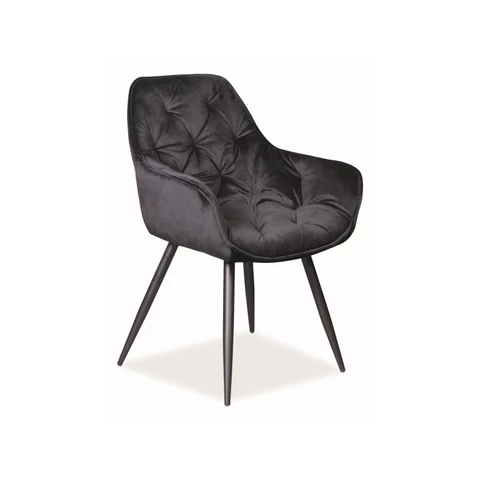 CHERRY VELVET szék fekete BLUVEL 19