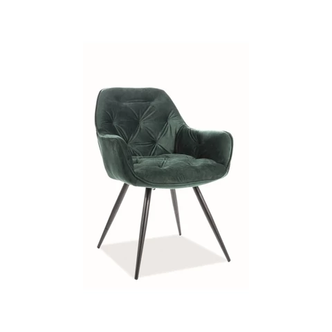 CHERRY VELVET szék zöld BLUVEL78