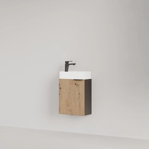 Positivo 1FT SMALL fürdőszobai alsó szekrény artisan