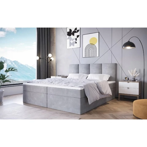 Dream I 180 cm Boxspring franciaágy + ajándék fedőmatrac