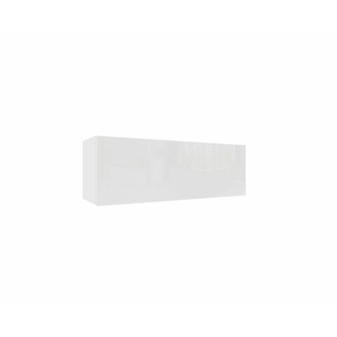 IZUMI 32 WH magasfényű fehér polcos szekrény 105 cm