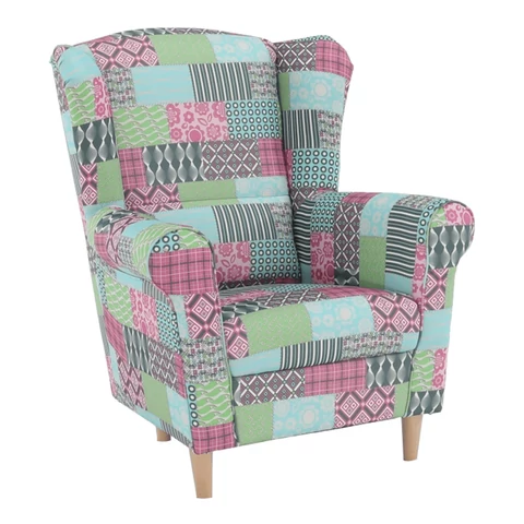 Fotel patchwork M1 CHARLOT
