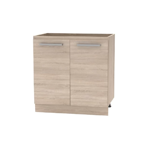 Alsószekrény 80  2 DV tölgy sonoma NOVA PLUS NOPL-060-0S