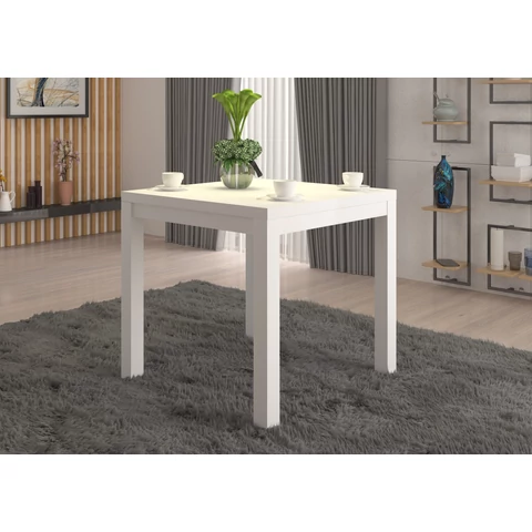 OLAF 1 kávés asztal 80x80, Fehér
