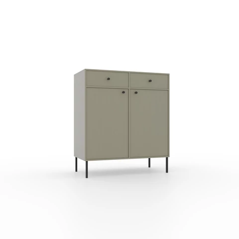 Tili 2D 2S Komód, Eukaliptusz, Eukaliptusz