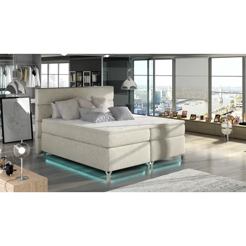 Amadeo 180X200, Ledes Boxspring ágy, Bézs, Dóra 21