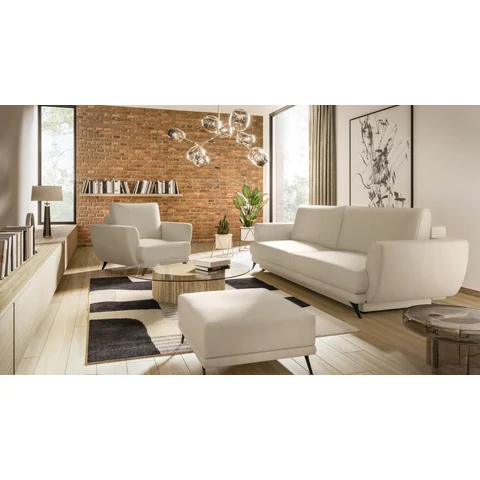 Megis 3f, 1f, pouf lounge ülőgarnitúra szett, bézs