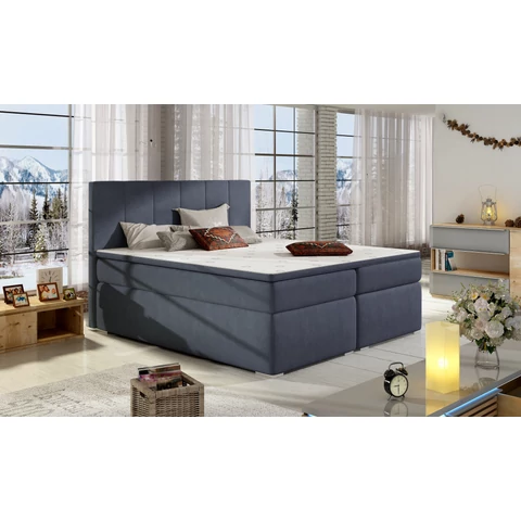 Bolero 180x200 boxspring ágy  kék