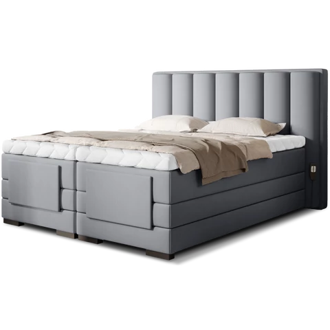 Veros 160x200 boxspring ágy  szürke