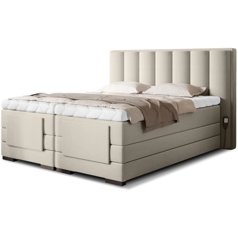 Veros 160x200 boxspring ágy  bézs