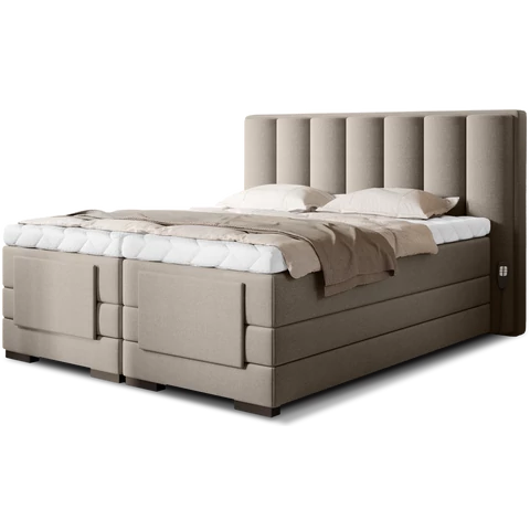 Veros 180x200 boxspring ágy  bézs