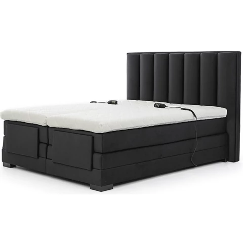 Veros 180x200 boxspring ágy  fekete