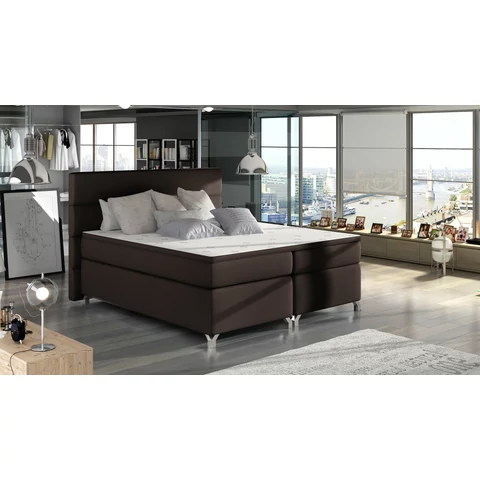 Amadeo 160x200 boxspring ágy  barna