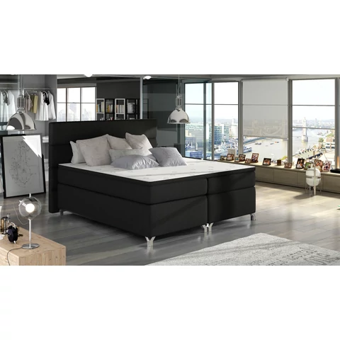 Amadeo 180x200 boxspring ágy  fekete
