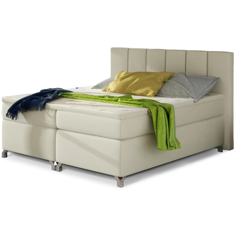 Basilio 160x200 boxspring ágy  bézs