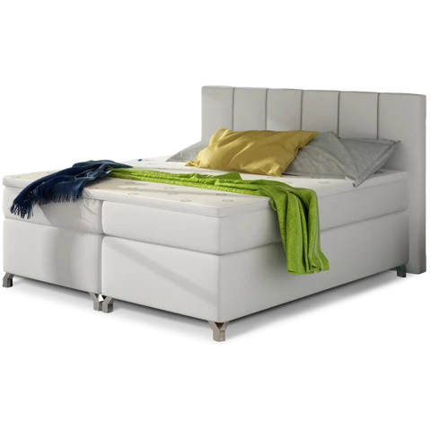 Basilio 180x200 boxspring ágy  fehér