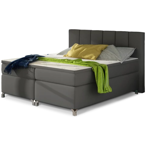Basilio 180x200 boxspring ágy  szürke
